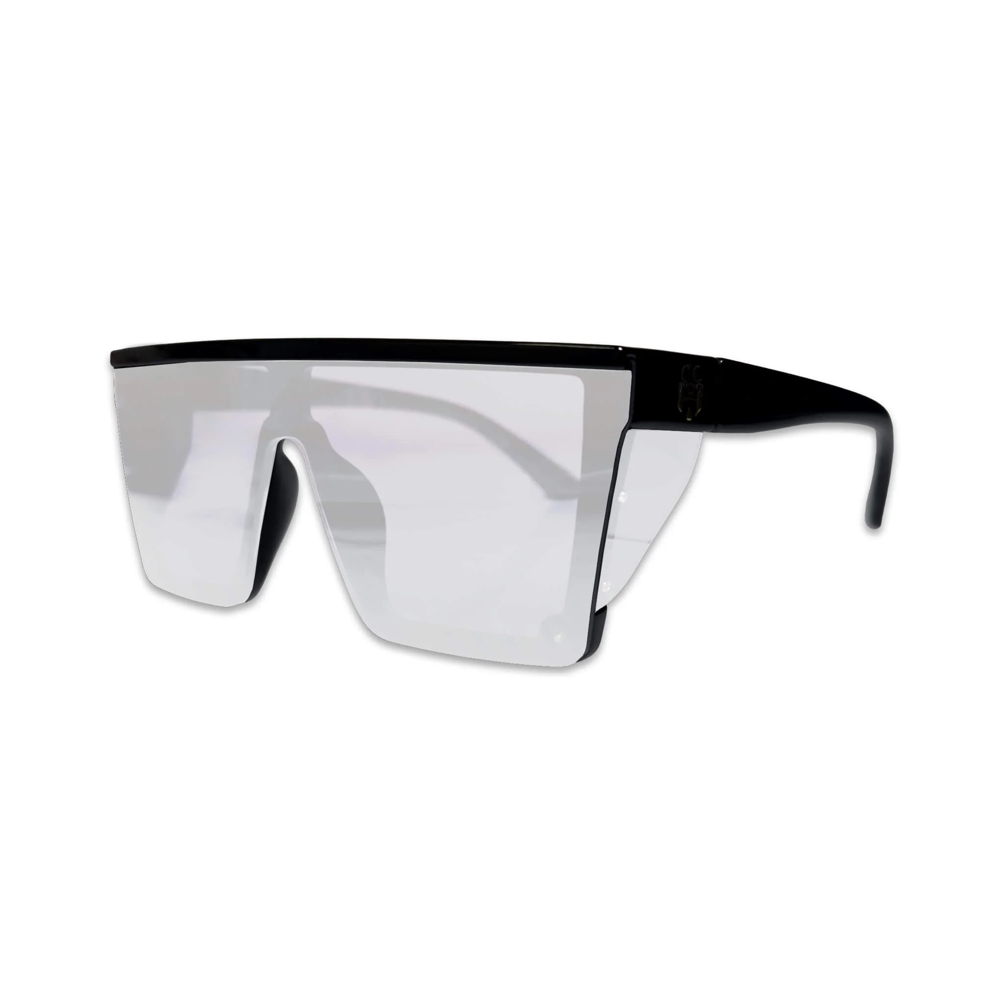 Polarized Sunglasses - Silver Chrome